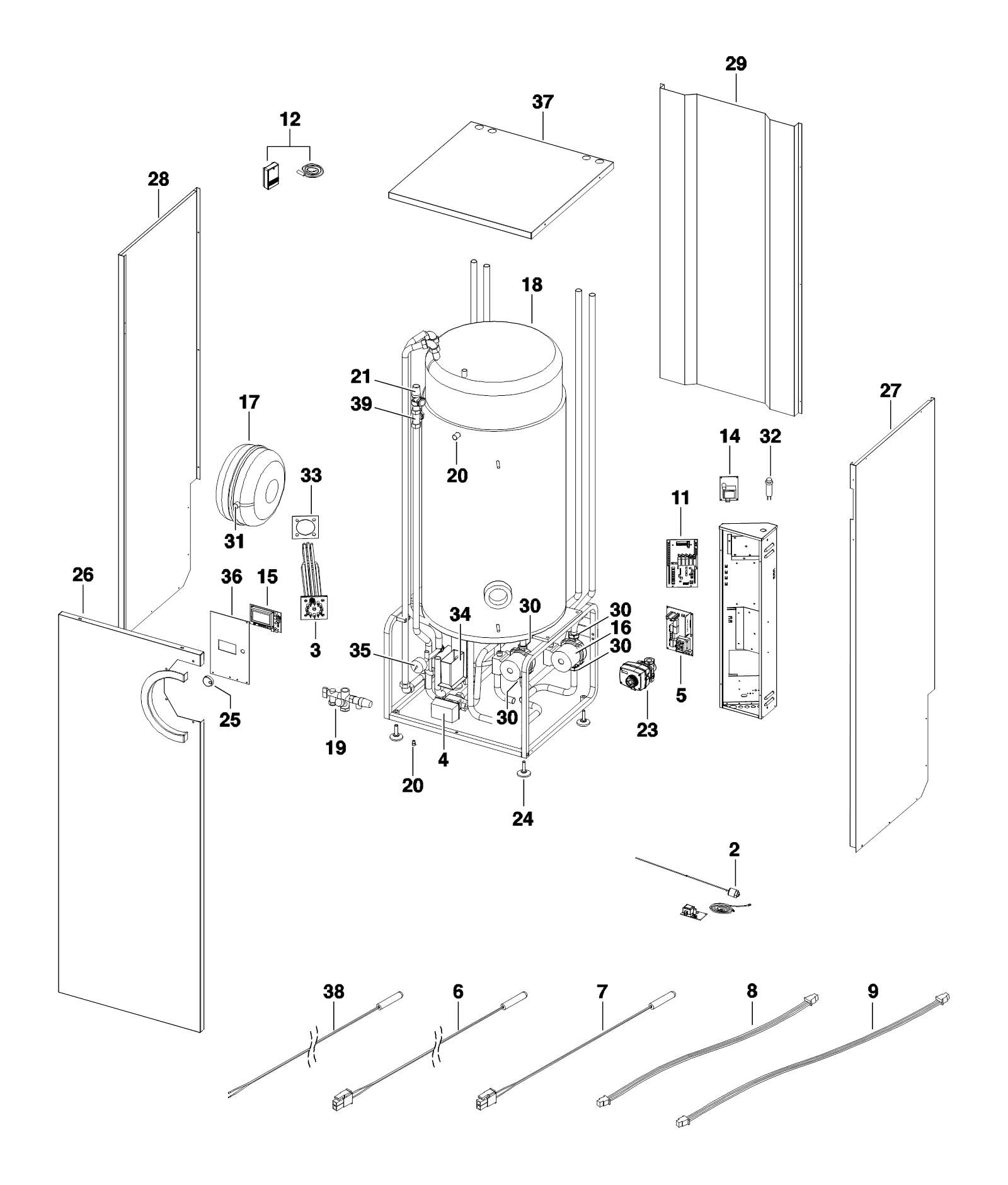 Bosch CC 160 13,5 kW