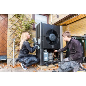 Serviceavtal med underhållsservice för luftvatten värmepumpar