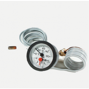Hydrothermometer 0-4 bar, 0-120°C