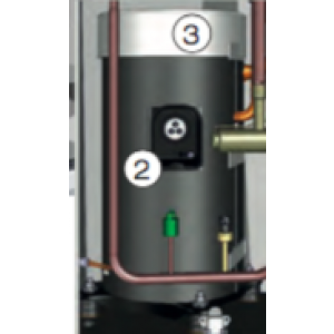 Isolatiekap, compressor Cl12-17 Dubbel
