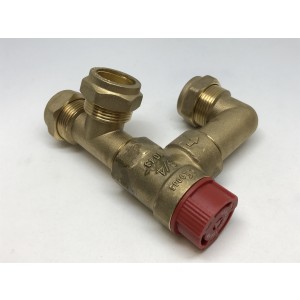 Safety valve 2.5 bar kpl.