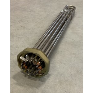 Immersion heater 3 + 3 kw 2" threaded 400V 7909-