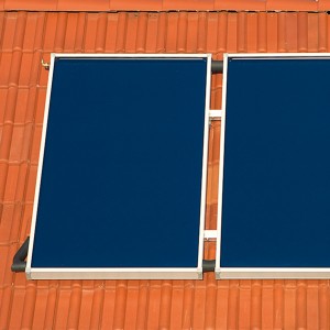 Solar collector Plattpan Stand / sleeping Mont