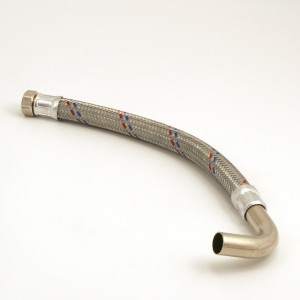 Flexible hose 3/4" L = 430mm with bend