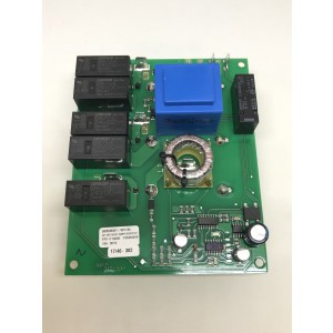 PCB soft-start capacitors on underside 0605-0744