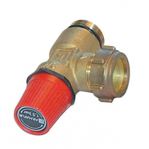 Safety valve 1.5 bar, exterior R20 / 22