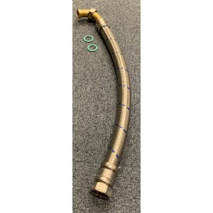 Flexible hose 1" L = 600mm straight / angle