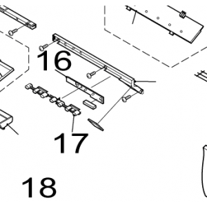 017A. Guide de diode/Verre de diode pour IVT Nordic Inverter GR-N/FR-N