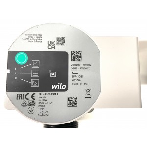 Pompe de circulation Wilo Para 25/7-50, 130 mm